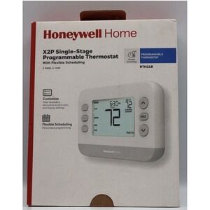 Honeywell X2P Single-Stage Programmable Thermostat with Flex Scheduling RTH21B